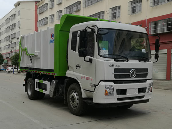 程力威牌CLW5161ZDJD6型壓縮式對(duì)接垃圾車